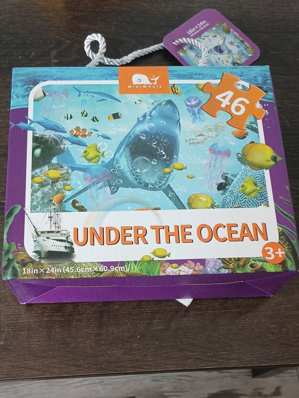 Under The Ocean Puzzle - Purple Box